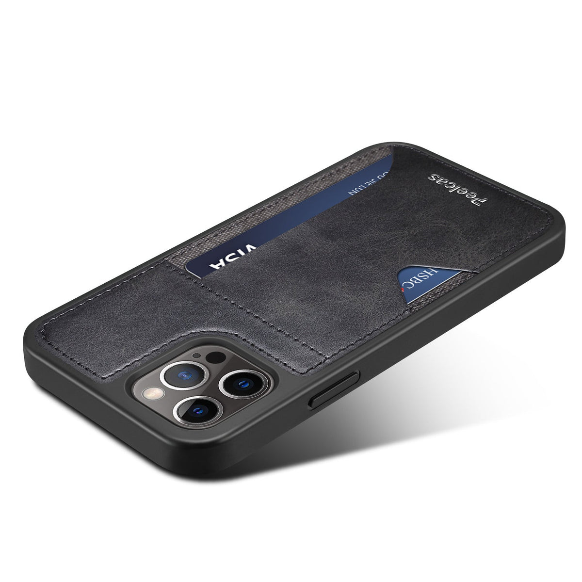 Phone Business Back Leather Card Phone Case