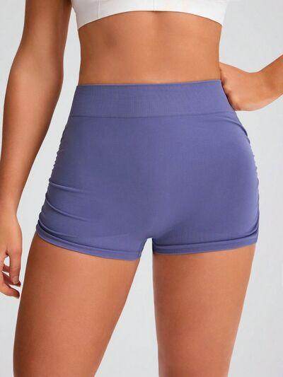 Elastic Waist Active Shorts for Comfort and Performance