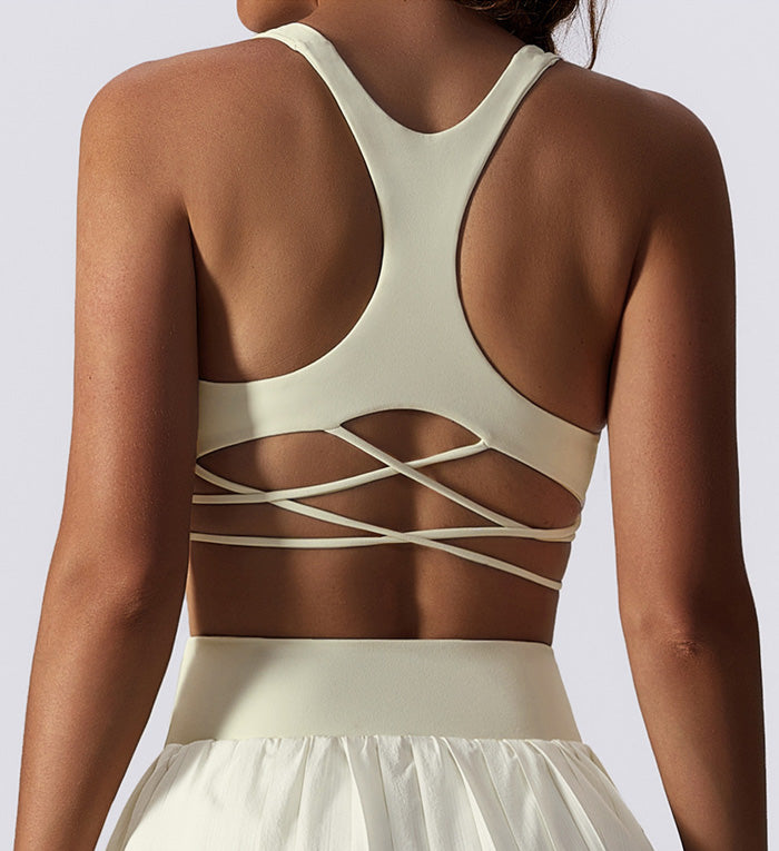 Strappy Back Sports Bra