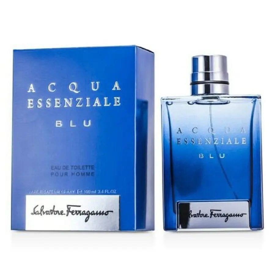 Acqua Essenziale Blu By Salvatore Ferragamo For Men 3.4oz EDT Spray