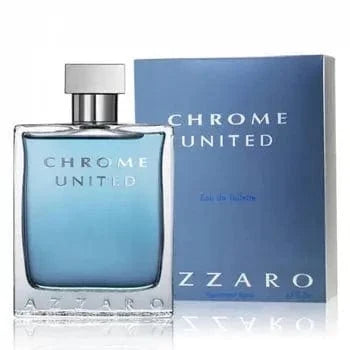 Azzaro Chrome United For Men 3.4 oz Eau De Toilette Spra