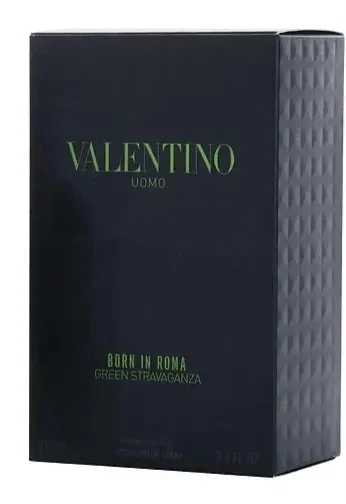 Born in Roma Green Stravaganza By Valentino For Men 3.4oz EDT Spray