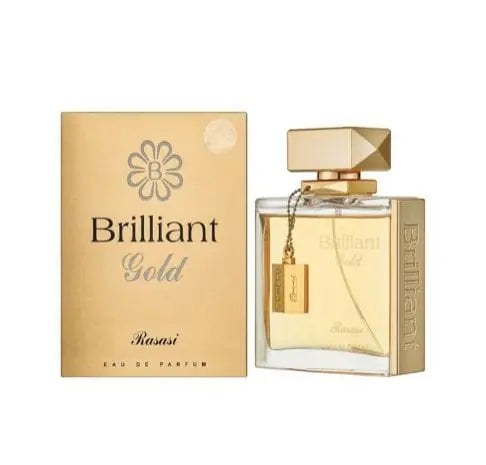 Brilliant Gold By Rasasi Unisex 3.4 oz Eau De Parfum Spray