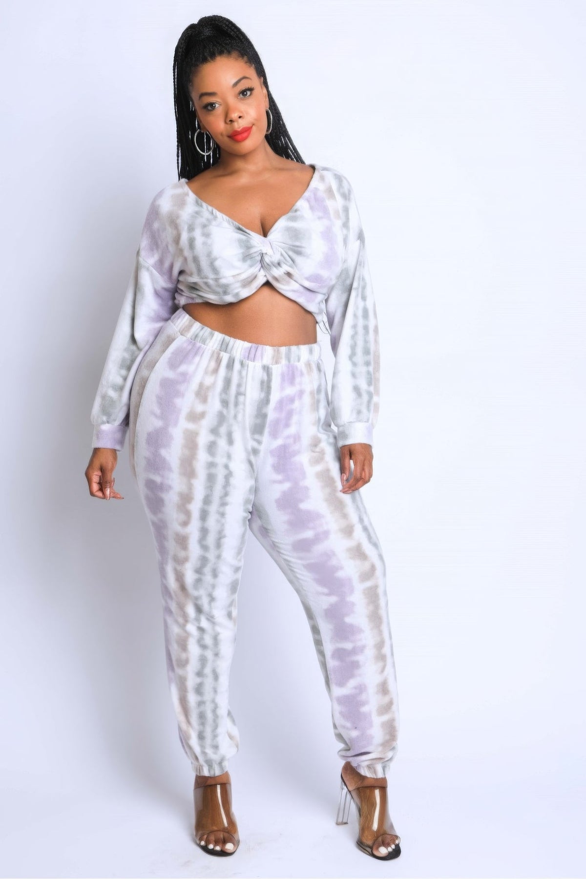 “On Clouds” Off Shoulder Set