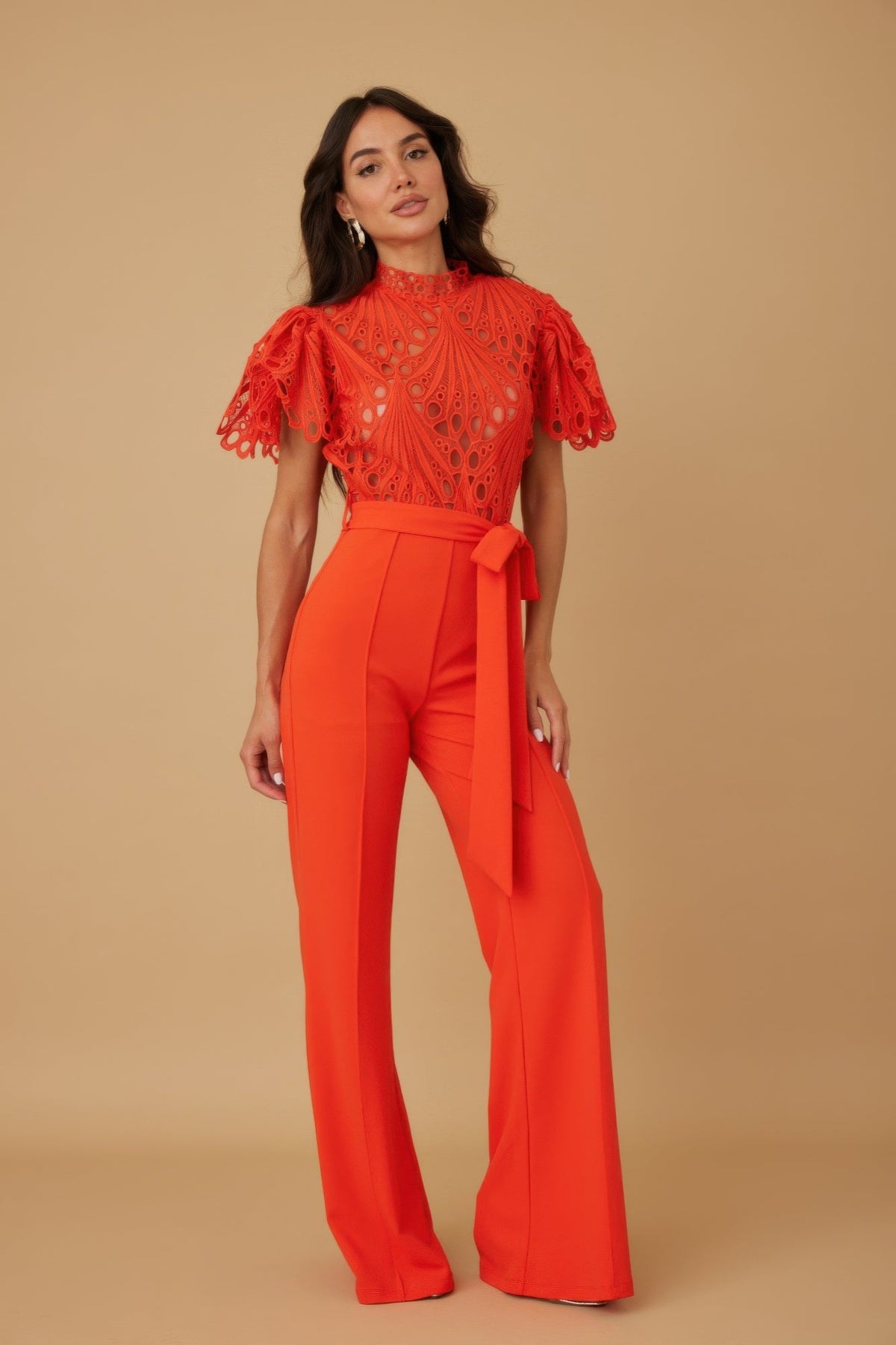 Fashion Crochet Jumpsuit