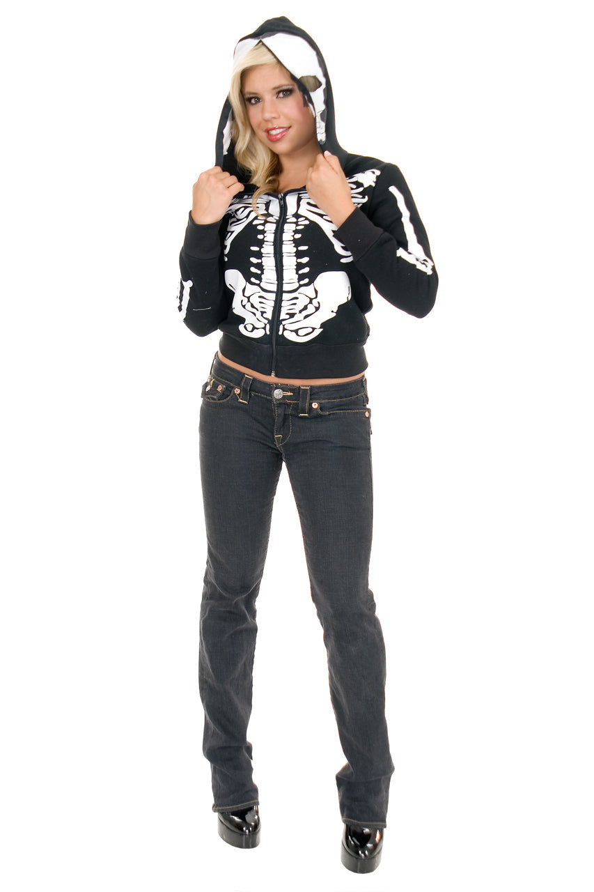 Hooded Skeleton Sweatshirt