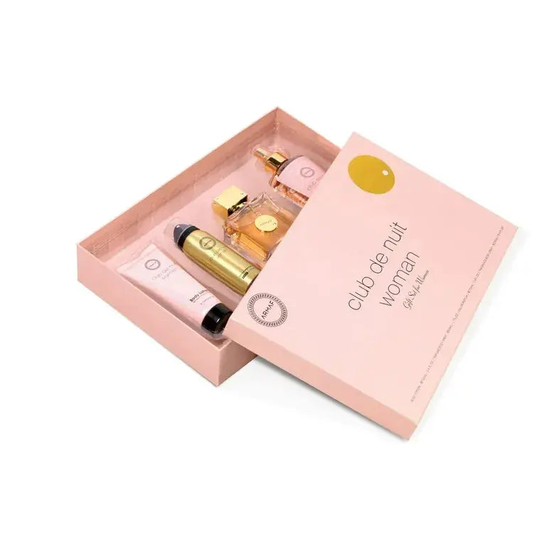 Club De Nuit By Armaf For Women 4Pcs Set EDP Spray