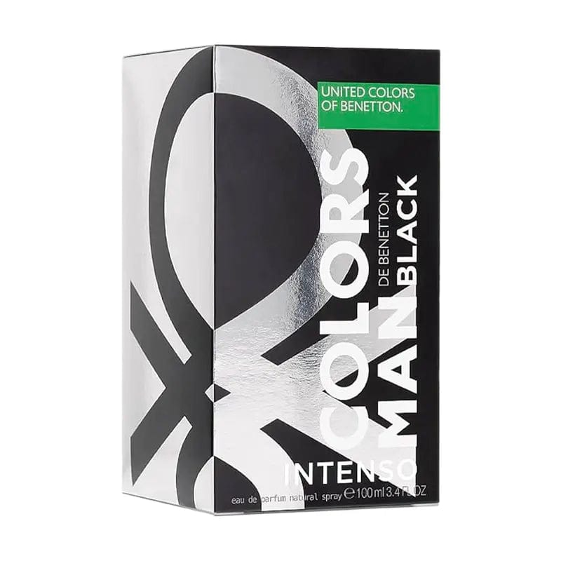Colors Man Black Intenso By Benetton For Men 3.4oz EDP Spray
