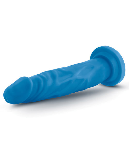 Blush Neo Large Dildo | Dual Density 7.5" Big Dildo | Blue Suction Cup Dildo | Best Dildo