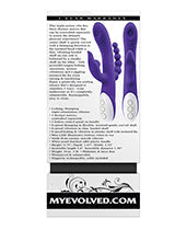 Evolved Lick Me Triple Stim Vibe - Purple
