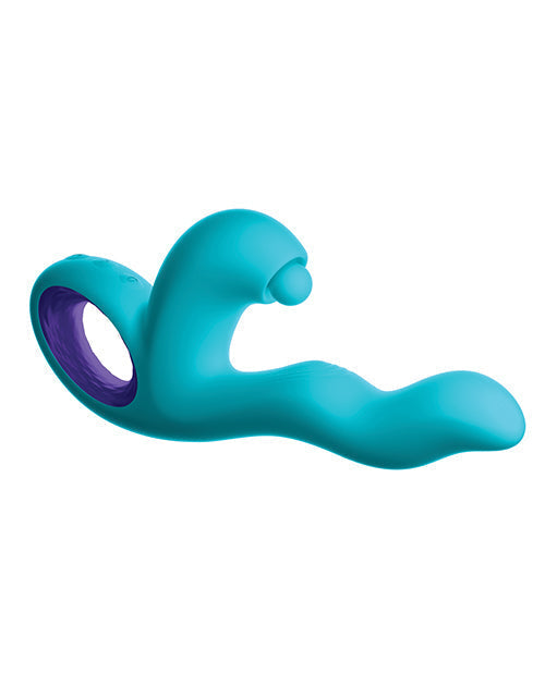 Femme Funn G Spot Vibrator | Klio Triple Action Rabbit Vibrator | Turquoise Clit Vibrator | Best Vibrator for Women