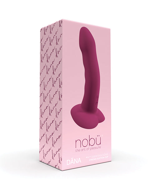 Nobu Dana Vibrating Dildo | Raspberry Suction Cup Dildo | Large Dildo | Realistic Dildo