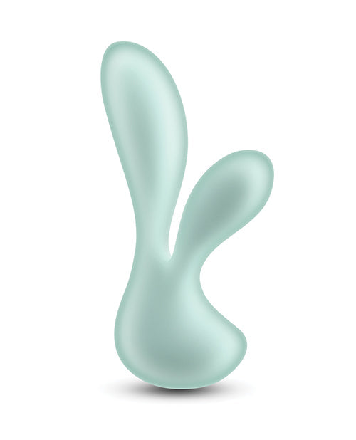 Pure G Spot Vibrator | Luna Petite Rabbit Vibrator | Teal Clit Silicone Vibrator | Best Vibrator for Women
