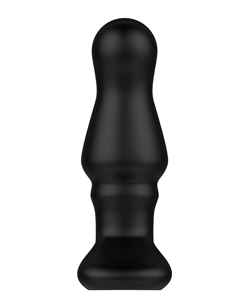 Nexus Bolster Butt Plug w/Inflatable Tip - Black