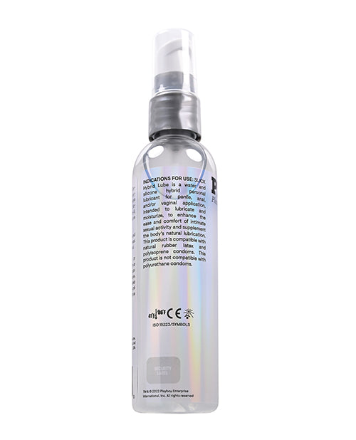 Playboy Pleasure Slick Hybrid Lubricant - 4 oz