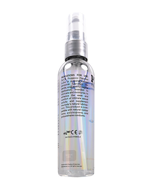 Playboy Pleasure Slick Lubricant - 4 oz Prosecco