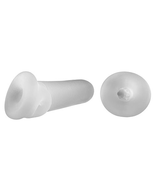 Perfect Fit Fat Boy Micro Ribbed Sheath 7.5" - Clear