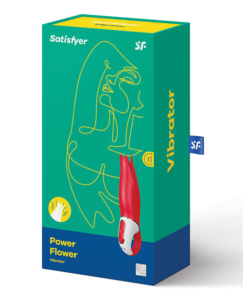 Satisfyer Vibes Power Flower - Red