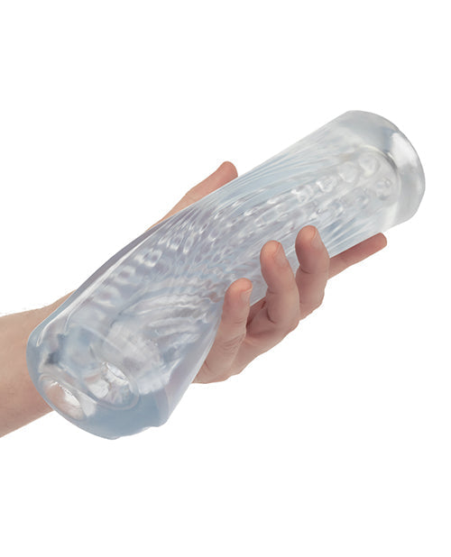 Cyclone Dual Ribbed Stroker XL - Clear