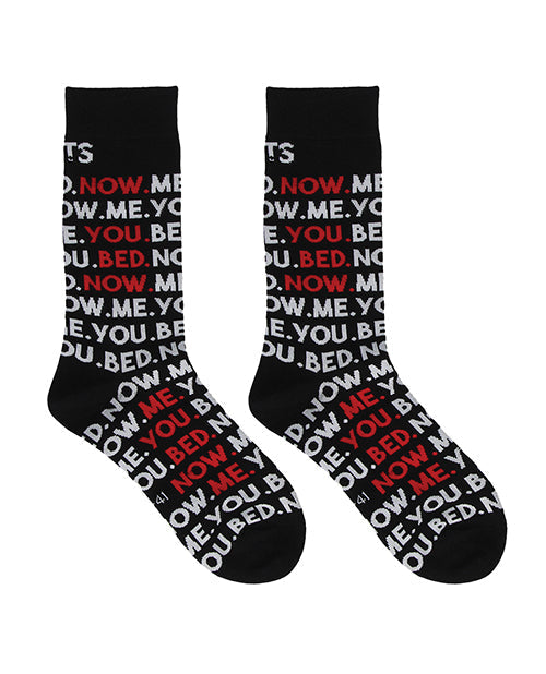 Shots Sexy Socks You, Me, Bed, Now - Male