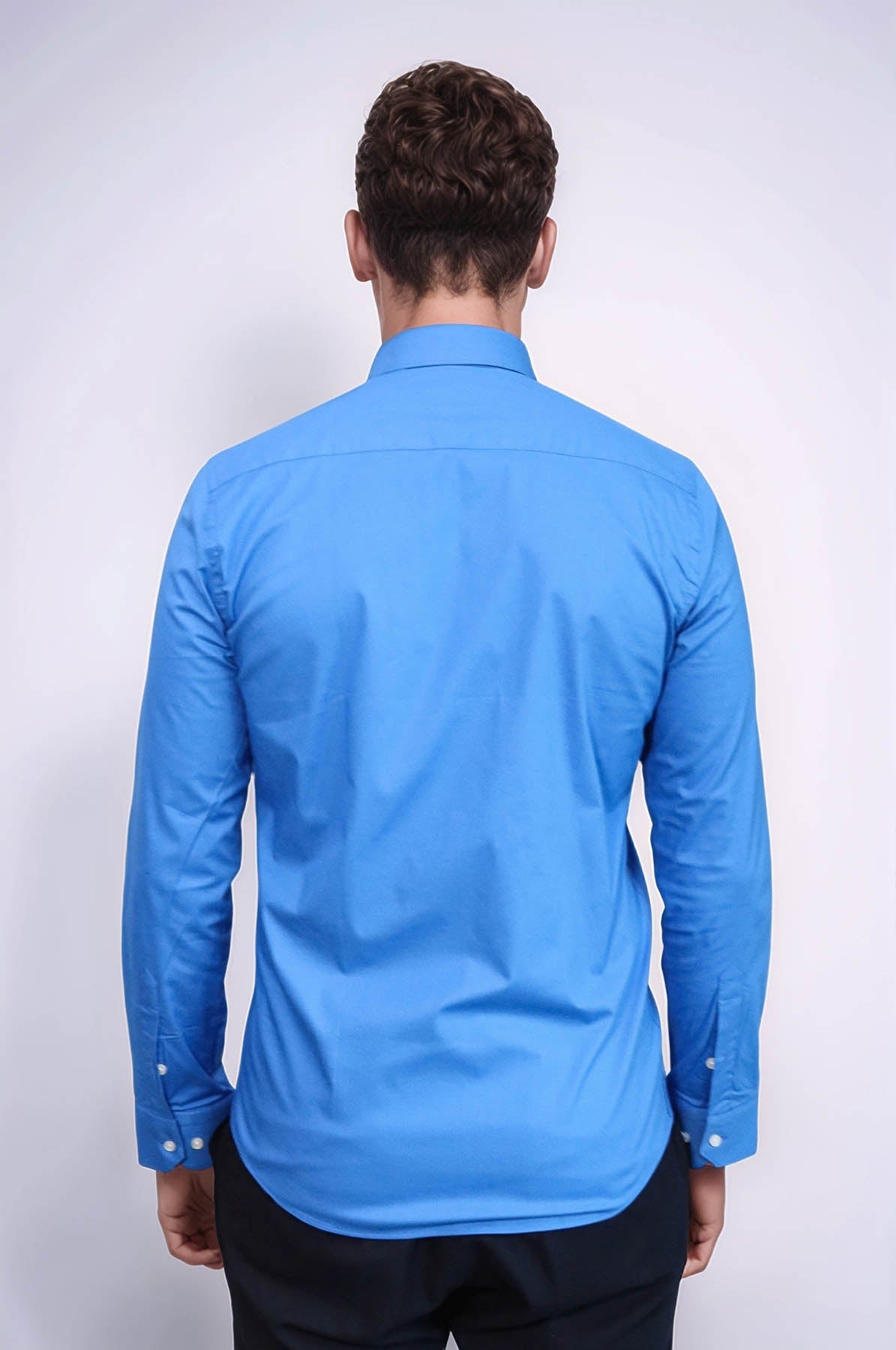 Blue Slim Fit Men&