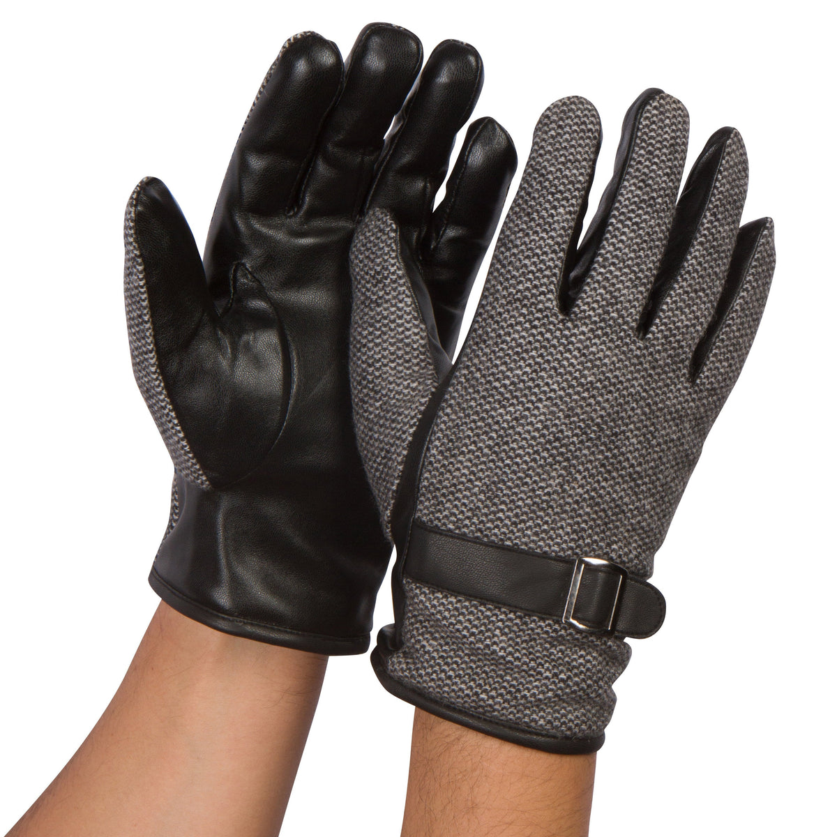 Sakkas Enes Warm Fleece Lined Driving Gloves Vegan Minimal Commute Casual