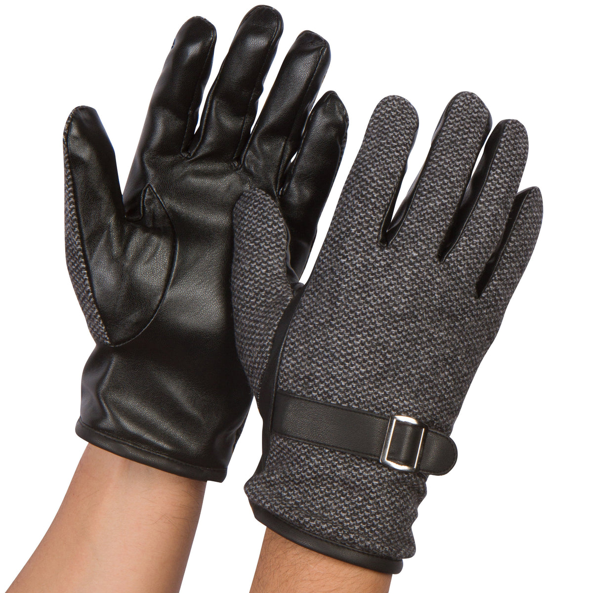 Sakkas Enes Warm Fleece Lined Driving Gloves Vegan Minimal Commute Casual