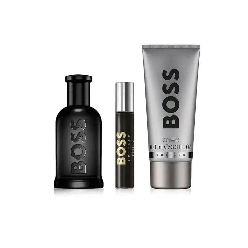 Grey Parfum By Hugo Boss For Men (3pc Gift Set)