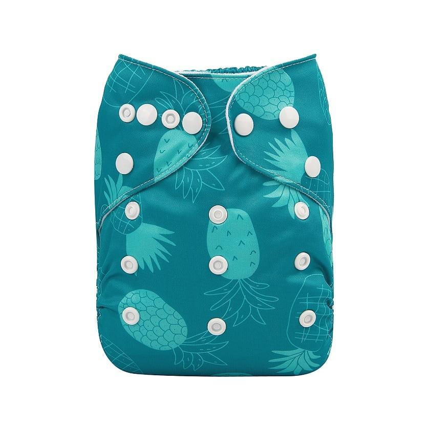 Baby One Size Fits All Reusable Baby Cloth Diaper with Microfiber Insert Diaper For Baby Boys and Baby Girls In Modern New Printed Design