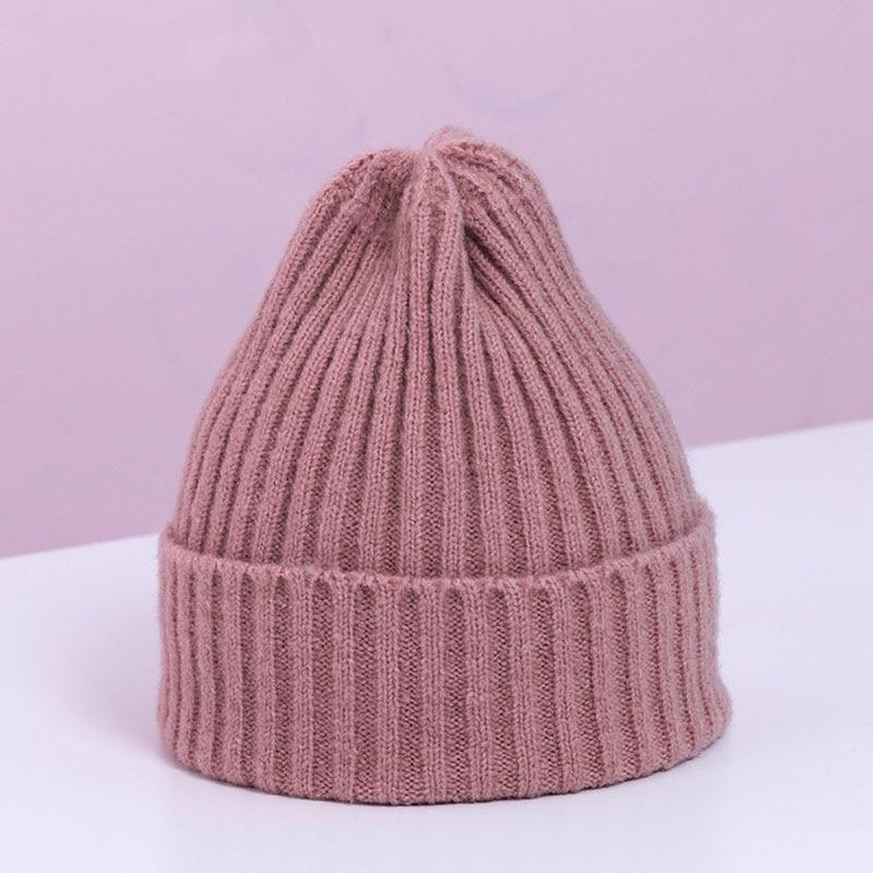 Winter Warm Baby Hat Fur Pompom Knitted Baby Hat Cap Infant Toddler Kids Hat Beanie In Modern Designer Style