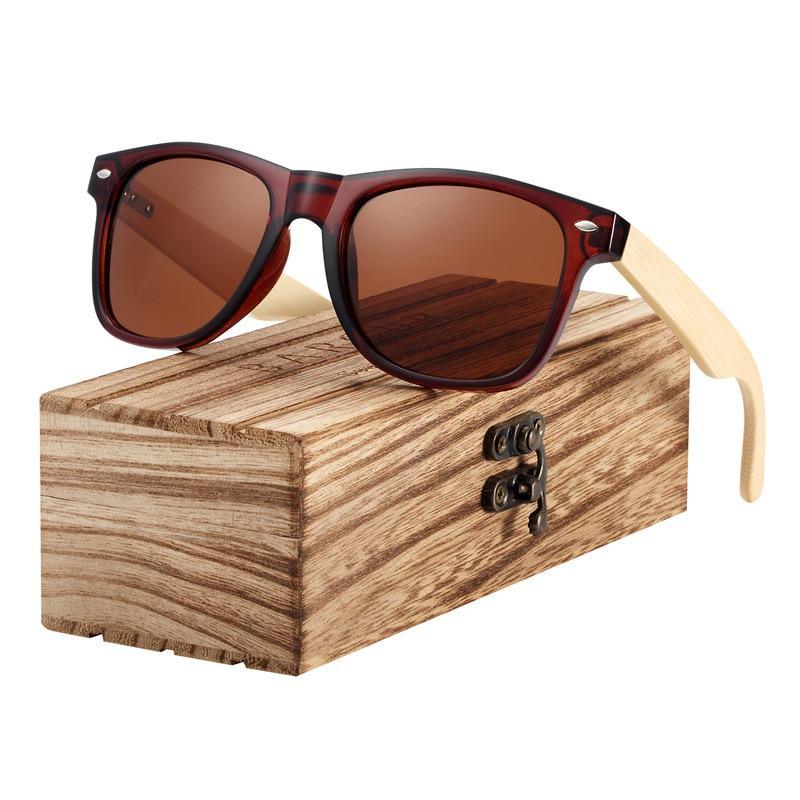 Bamboo Wood Retro and Classis Handmade Sunglasses For Man and Woman Unisex Polarized Sunglasses