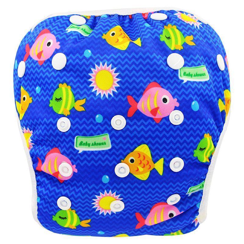 Baby Swimming Waterproof Adjustable Reusable Washable Cloth Pool Pant Diaper Cover