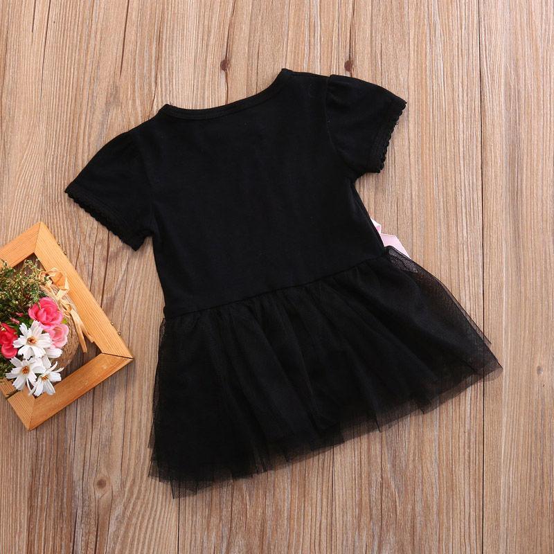 Cute Summer Newborn Baby Girls Knee-Length Tutu Party Outfit Unique Design Perfect Gift For Her