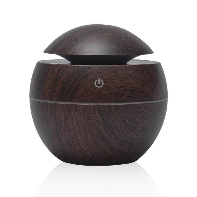 Mini USB Aroma Essential Oil Diffuser Ultrasonic Air Humidifier Mist Maker Aroma 7 Color LED Light Home Office