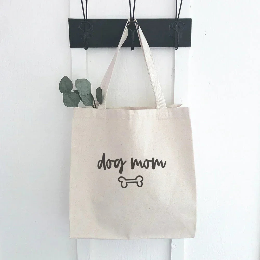 Dog Mom - Canvas Tote Bag