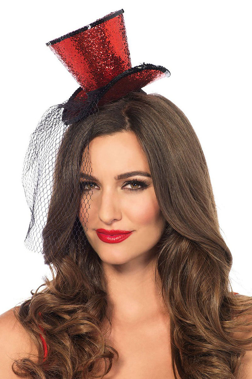 Mini Glitter Top Hat