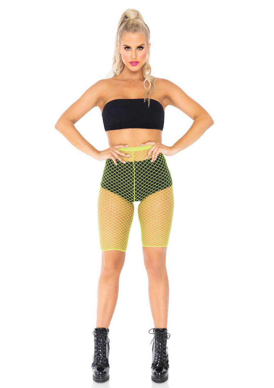 Net Biker Shorts