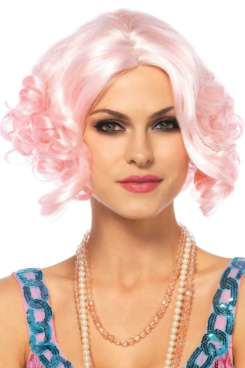 Bob Wig with Curls