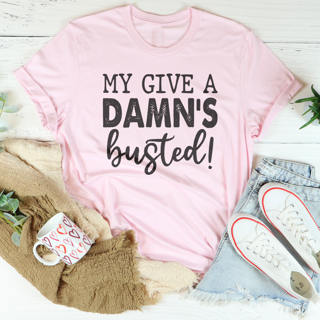 Country Lyric Humor Top – "My Give A Damn&