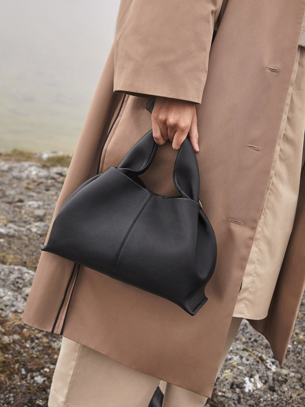 Cloud bag female, popular tote bag, shoulder top handle bag