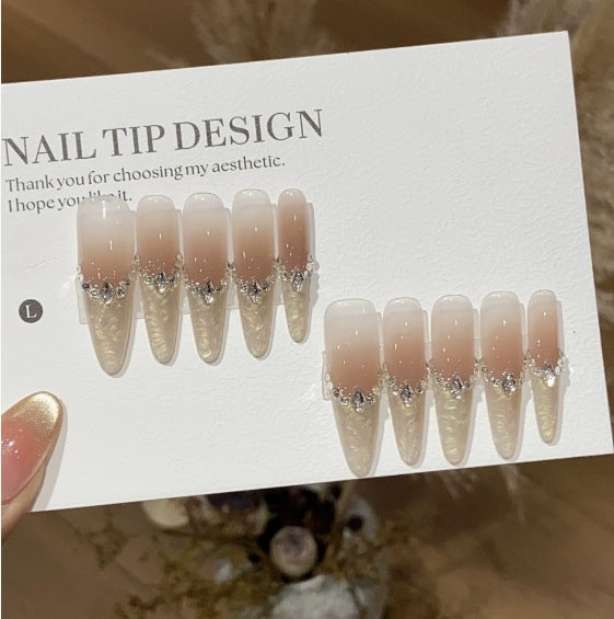 1034- Handmade press on nails fake nails removable