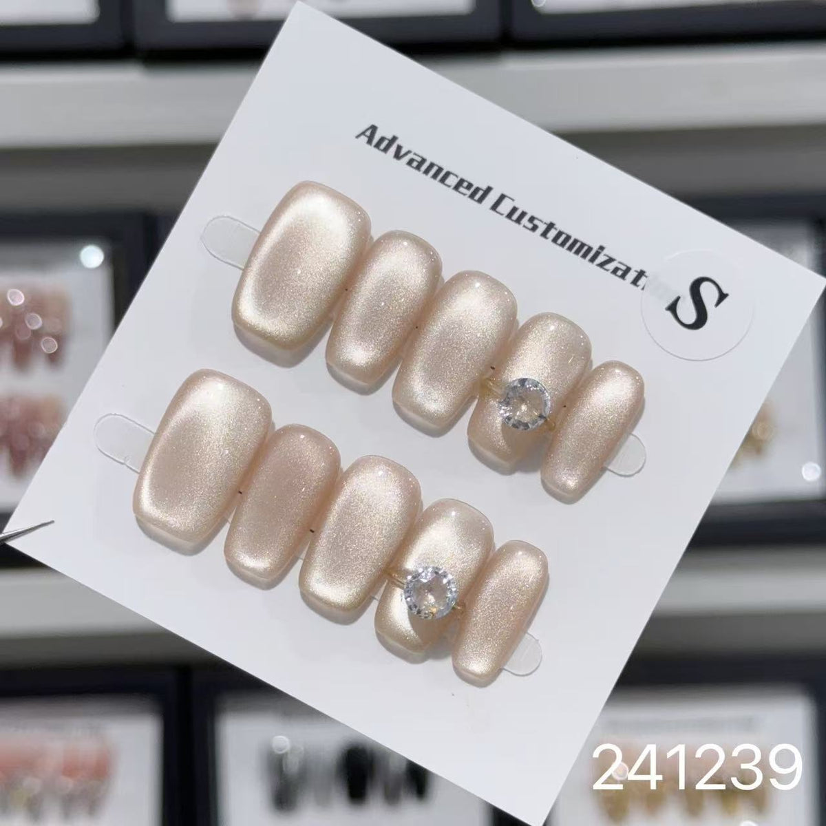 1031- Handmade press on nails fake nails removable