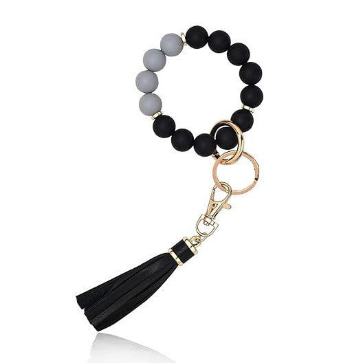 PU Tassel Keychain Women&