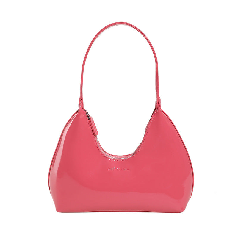 Shiny Small Shoulder Bag Patent leather