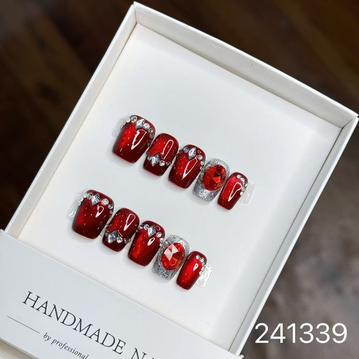 1029- Handmade press on nails fake nails removable