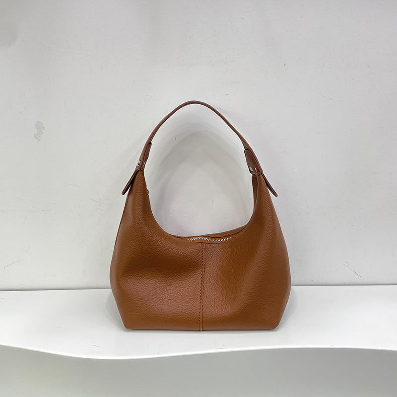 Chic Small Shoulder Bag – Versatile Armpit Bag for Autumn and Winter Commuters, Stylish Women&