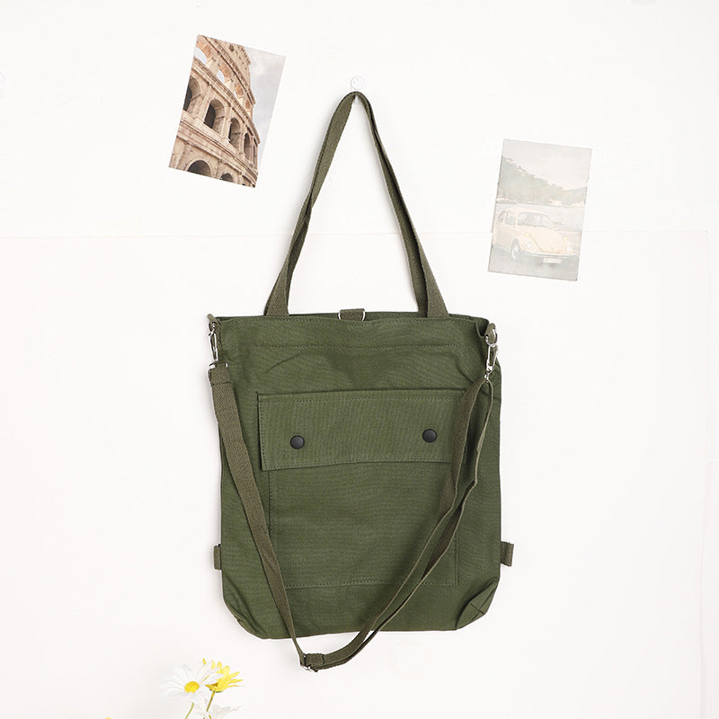 Nylon Crossbody Bag, Lightweight Underarm Bag, Simple Shoulder Canvas Bag,