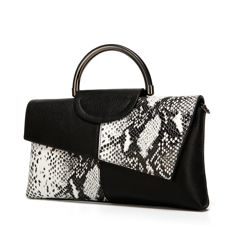 Evening Clutch bag women large capacity banquet handbag crocodile pattern women&