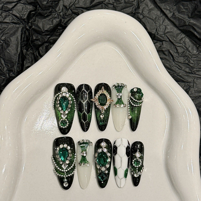 0937- Handmade press on nails fake nails removable