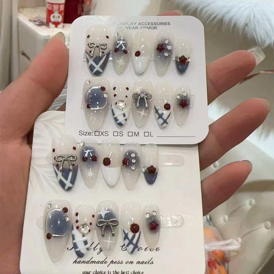 0949- Handmade press on nails fake nails removable